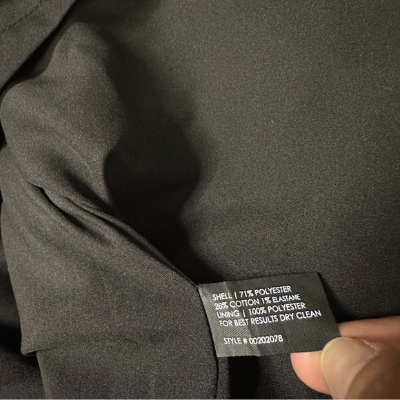 Club Monaco Regan Scuba Fit & Flare Mini Dress in Black Size 2 $198.50 - Picture 8 of 9